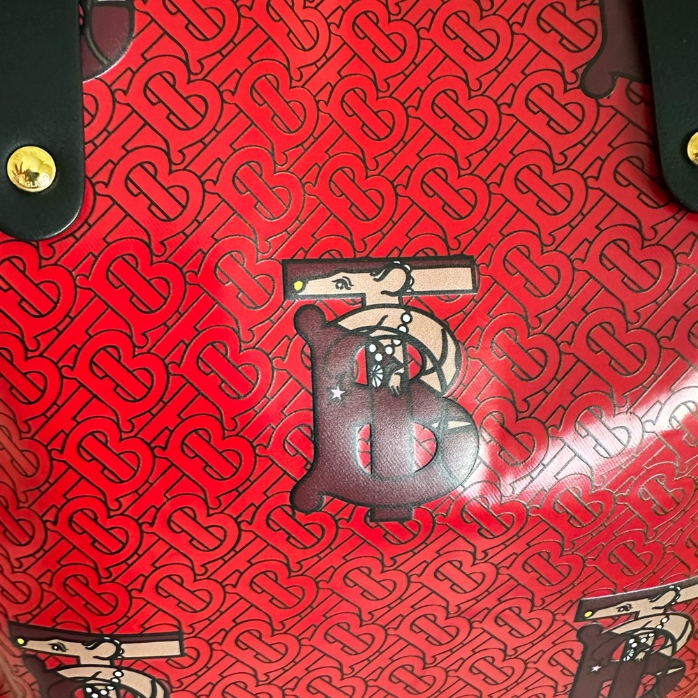 SOLD Auth Burberry Limited Edition London Tote Bag NEW - Picture 3 of 16